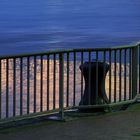 Blaue Stunde am Rhein