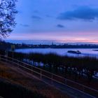 Blaue Stunde am Rhein