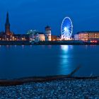 Blaue Stunde am Rhein