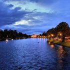 Blaue Stunde am River Ness