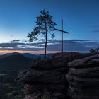 Blaue Stunde am Rötzenfels