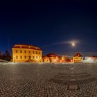 Blaue Stunde am Schlossplatz (1)