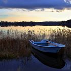 blaue Stunde am See