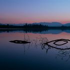 Blaue Stunde am See