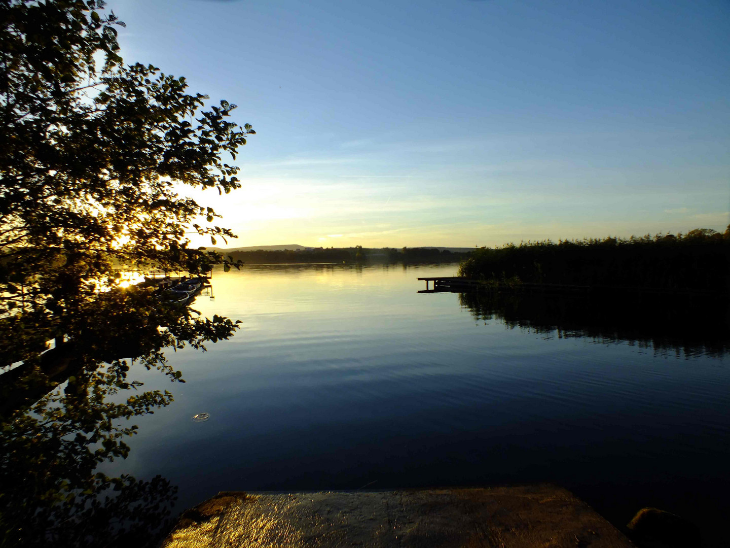 Blaue Stunde am Seeburger See