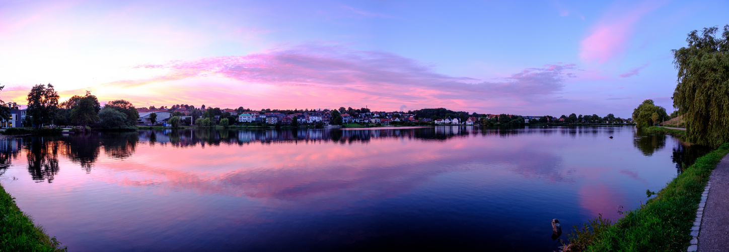 Blaue Stunde am Slotsö 