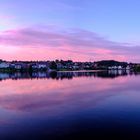 Blaue Stunde am Slotsö 