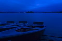 Blaue Stunde am Staffelsee