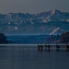 Blaue Stunde am Starnberger See