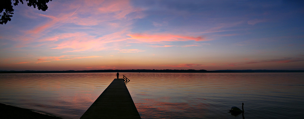 Blaue Stunde am Starnberger See