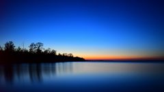 Blaue Stunde am Steinhuder Meer