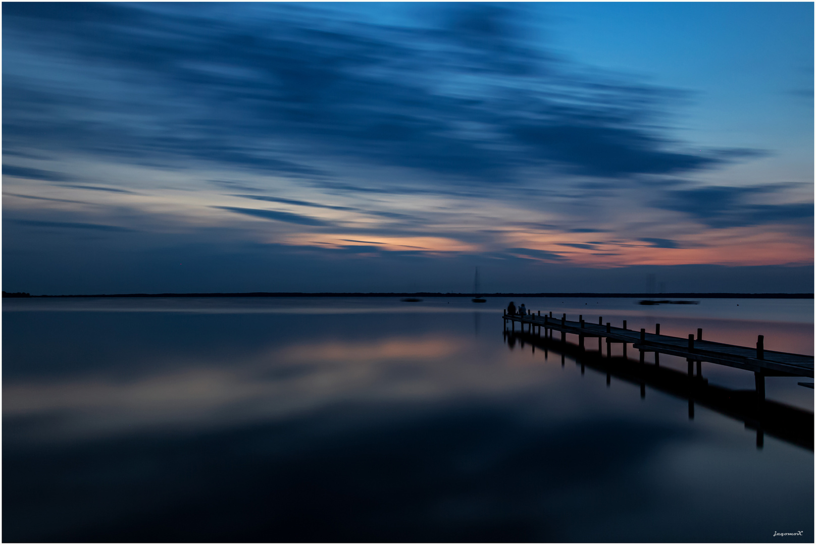 Blaue Stunde am Steinhuder Meer