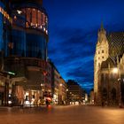 Blaue Stunde am Stephansplatz