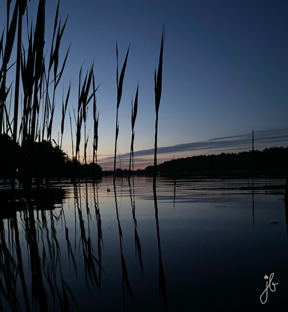 Blaue Stunde am Stolzenhagener See