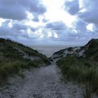 Blaue Stunde am Strand von Amrum