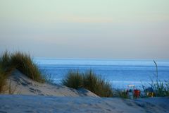 Blaue Stunde am Strand von Borkum II