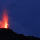 Blaue Stunde am Stromboli