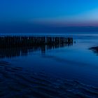 blaue Stunde am Sylter Strand