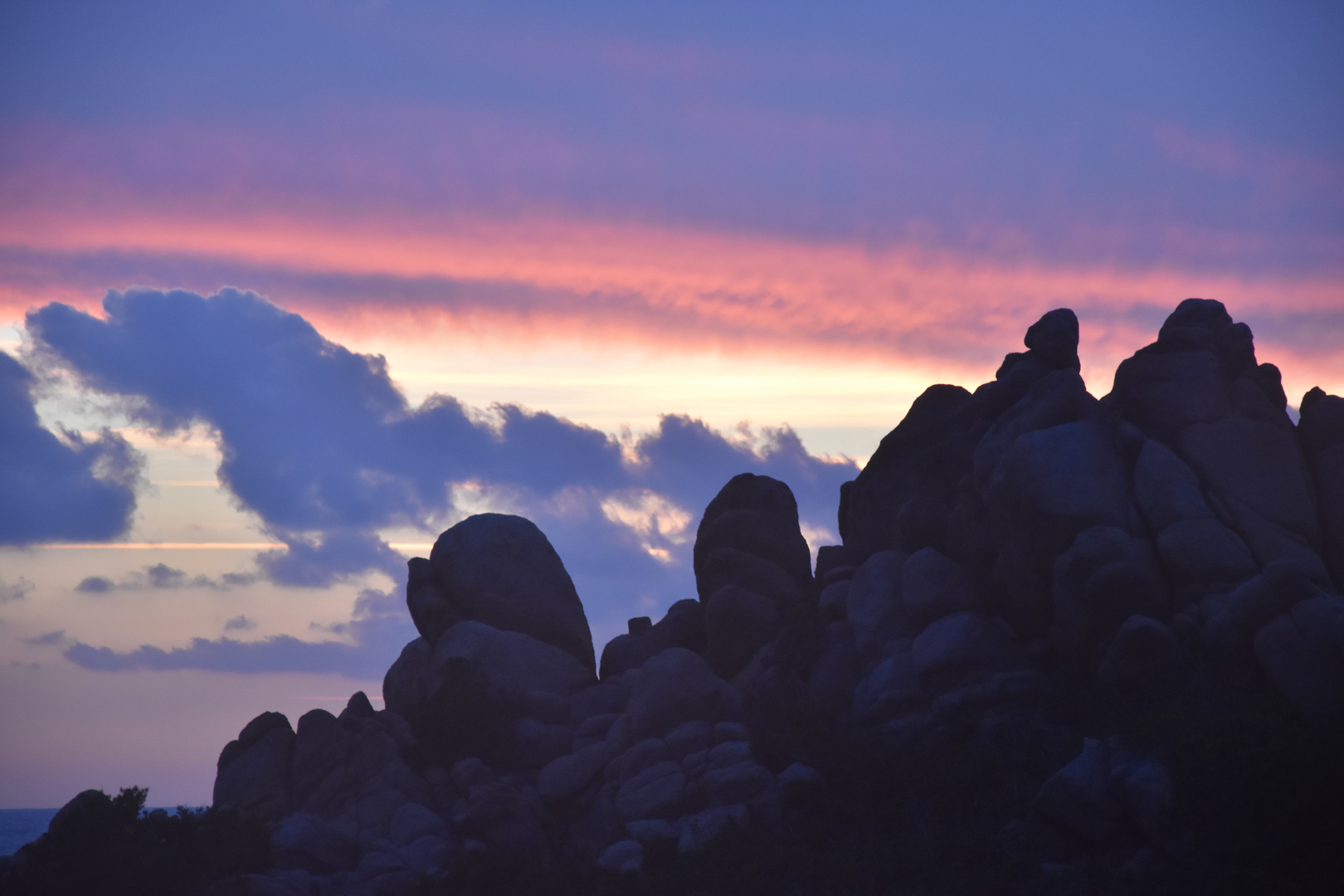 Blaue Stunde am Tide