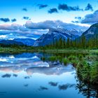 Blaue Stunde am Vermillion Lake