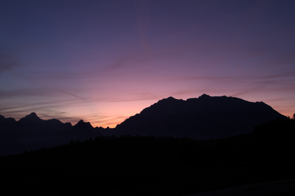 Blaue Stunde am Watzmann