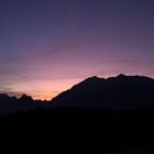 Blaue Stunde am Watzmann