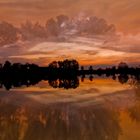 Blaue Stunde am Weiher