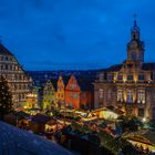 blaue Stunde am Weihnachtsmarkt 1