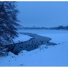 Blaue Stunde am Weißenstädter See