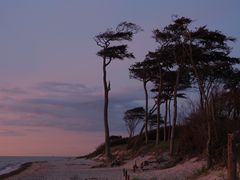 blaue Stunde am Weststrand