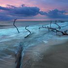 Blaue Stunde am Weststrand Ahrenshoop