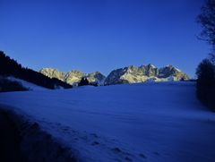 Blaue Stunde am Wilden Kaiser