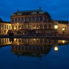 blaue Stunde am Zwinger, Dresden