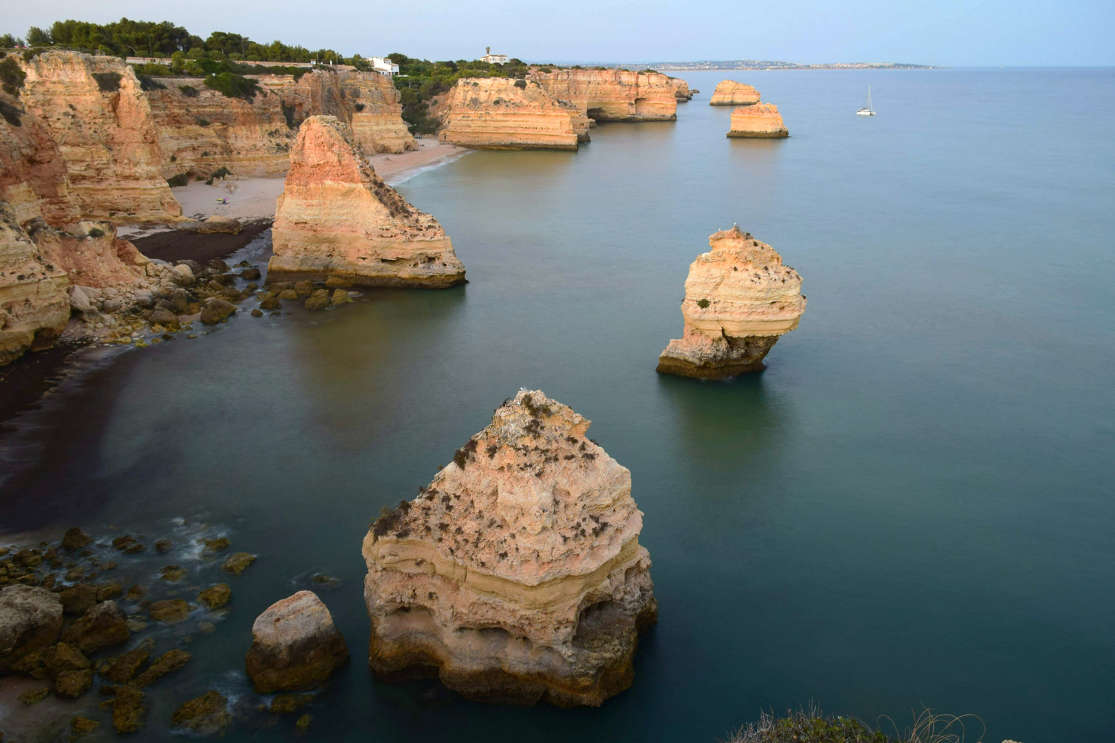 Blaue Stunde an der Algarve