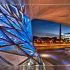 Blaue Stunde an der BMW-Welt