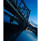 Blaue Stunde an der Glienicker Brücke