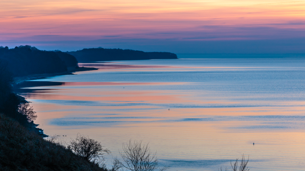 Blaue Stunde an der Having