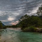 Blaue Stunde an der Isar