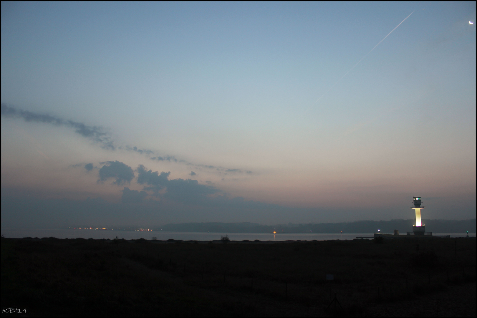 Blaue Stunde an der Kieler Förde #2