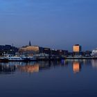 Blaue Stunde an der Kieler Hörn