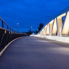 Blaue Stunde an der Kienlesbergbrücke