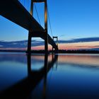 Blaue Stunde an der Lillebaeltsbro (DK)