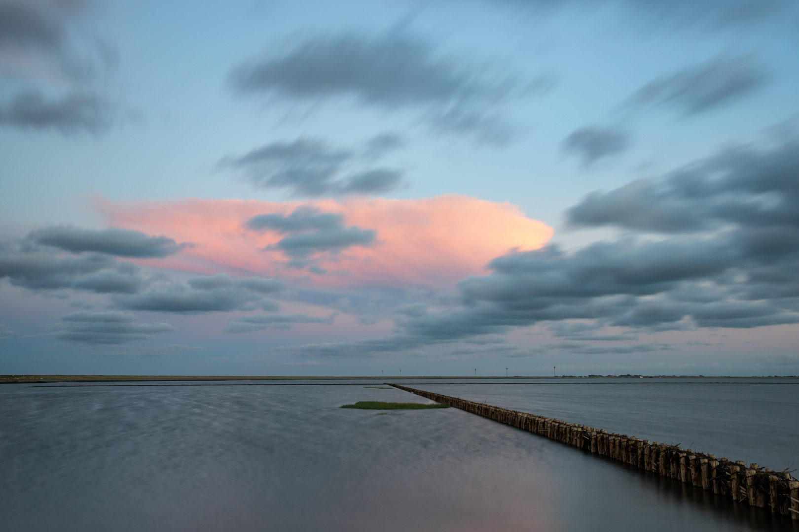 Blaue Stunde an der Nordsee