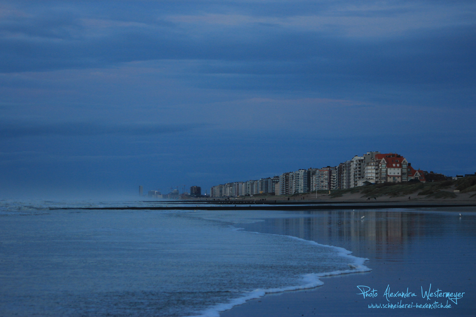 Blaue Stunde an der Nordsee