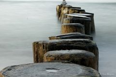 Blaue Stunde an der Ostsee