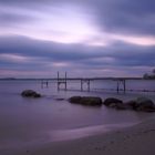 Blaue Stunde an der Ostsee