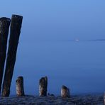 Blaue Stunde an der Ostsee