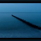 Blaue Stunde an der Ostsee