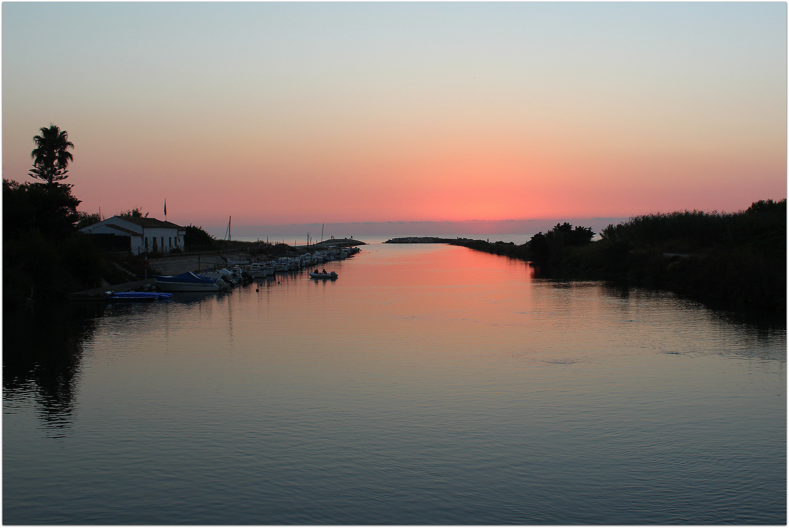 Blaue Stunde an der Playa de Muro