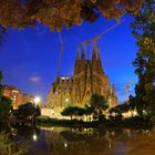 Blaue Stunde an der Sagrada Familia